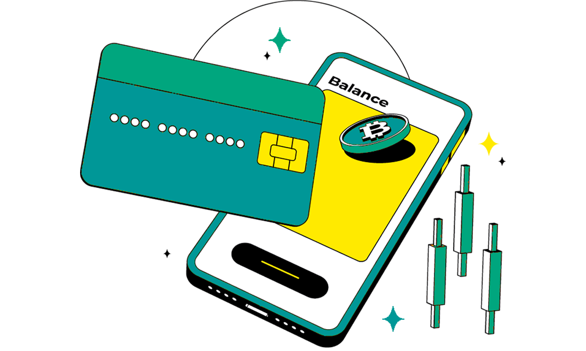 Símbolo de USDT Tether junto a billetes panameños
